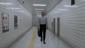 身長の高いおじさん