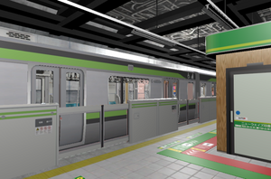 電車が加速