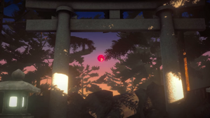 赤い月