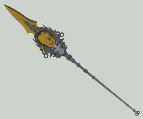 9S spear throwing technique