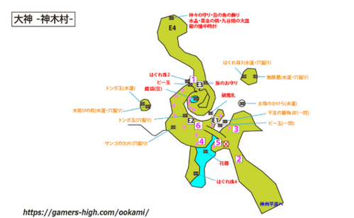 神木村マップ