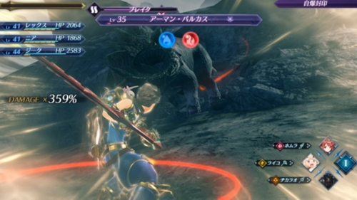 ゼノブレイドDE 戦闘システム