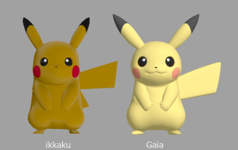 ポケモンのモデル