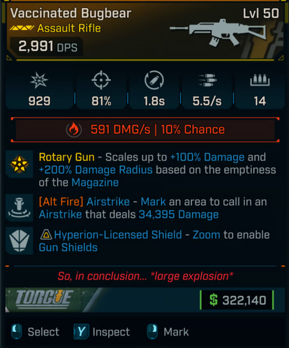 バグベアの武器画像