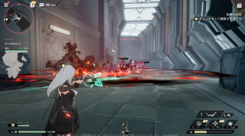 デュエットナイトアビスの戦闘画面