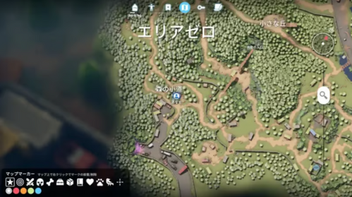 テント場所マップ