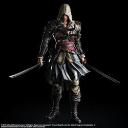 ユービーアイソフト アサシン クリード４ ブラック フラッグ ローンチトレーラー公開 Play Arts改 フィギュアに エドワード と コナー が登場 ゲームニュース ワザップ