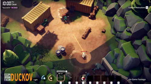 Escape from Duckov̐퓬V[